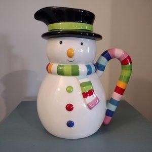 Snowman Ceramic Pitcher by Target